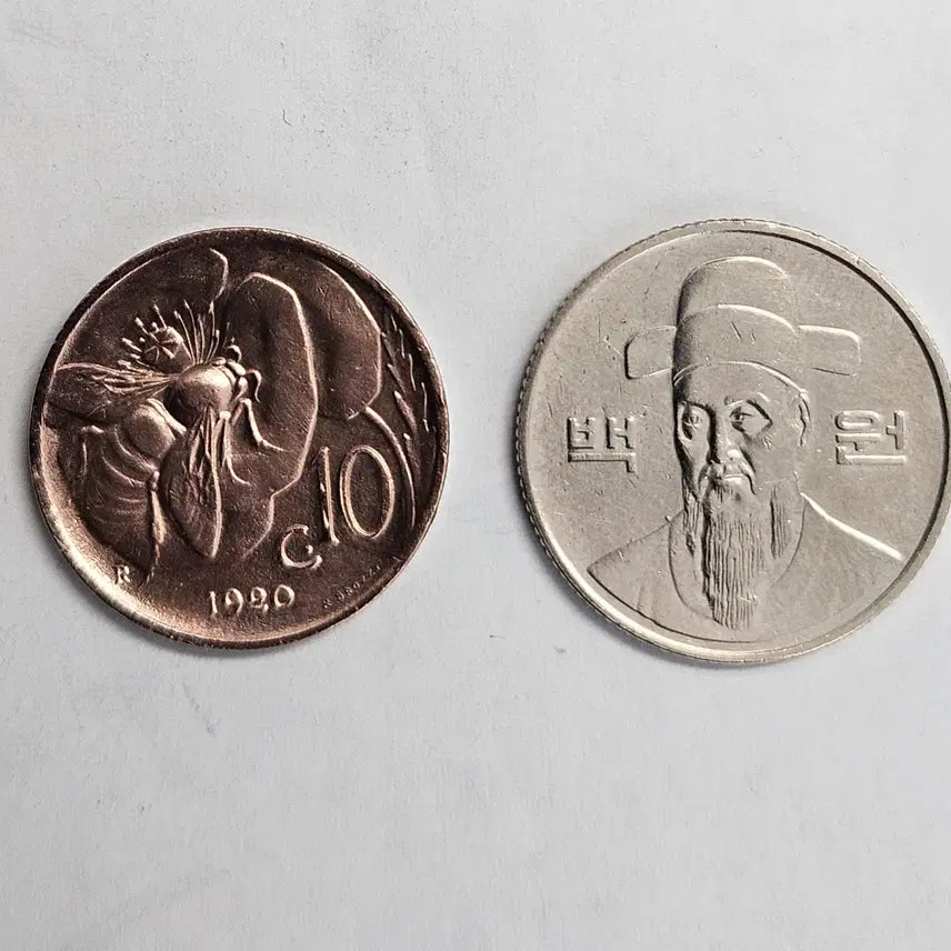 [BUNJANG] Italian Kingdom 10 Centesimi Coin (1920) / [희귀]1920  이탈리아왕국 10첸테시미 꿀벌동전 M 1292