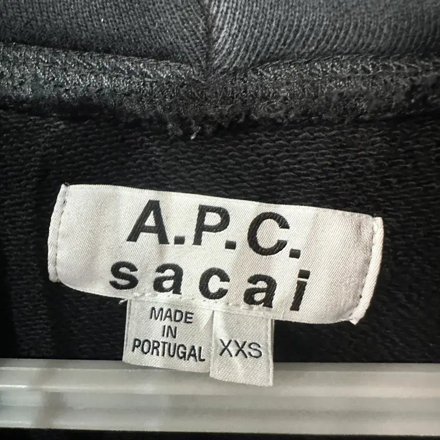 [BUNJANG] APC Sacai Zip Hoodie (XXS) / APC sacai 아페쎄 사카이 지퍼후드 xxs