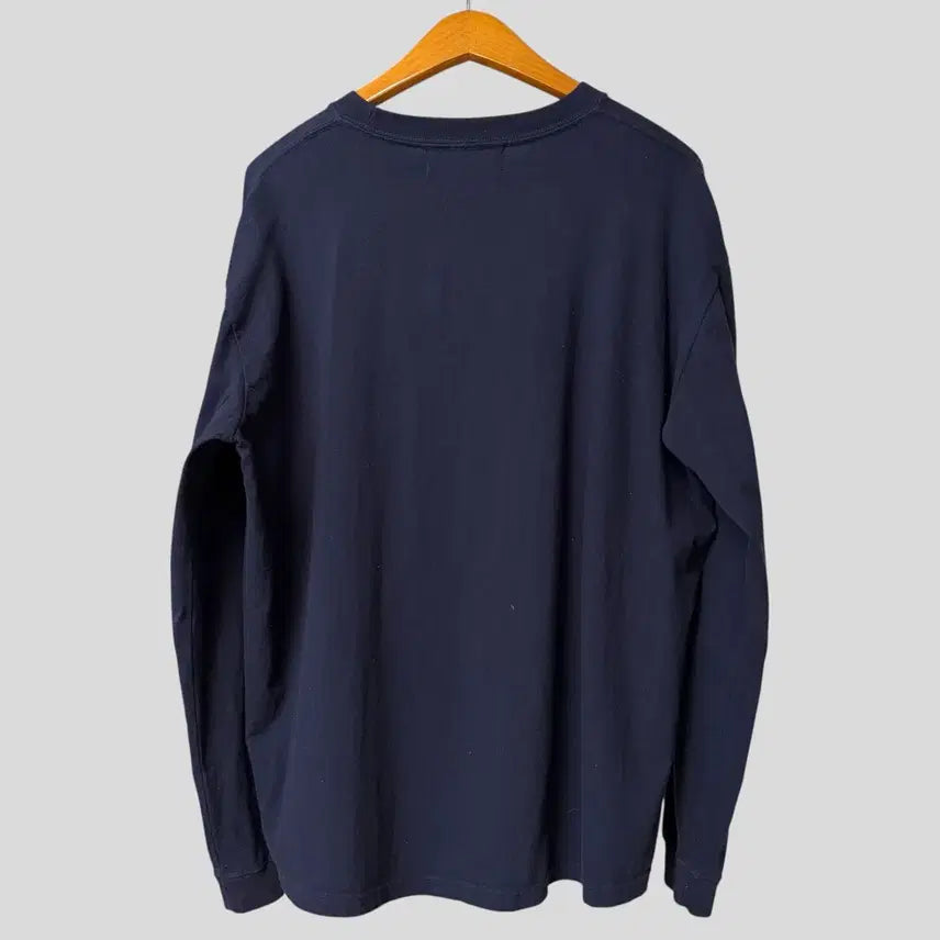 [BUNJANG] Left Alone Embroidered Long Sleeve T-shirt / (XL)Left Alone 일러스트 자수 긴팔 티셔츠