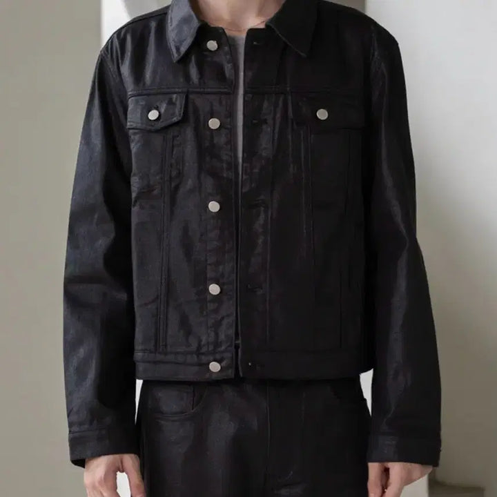 [BUNJANG] Decorsso Nox Denim Trucker Set Up / 데꼬르소 녹스 데님 트러커 셋업 새상품