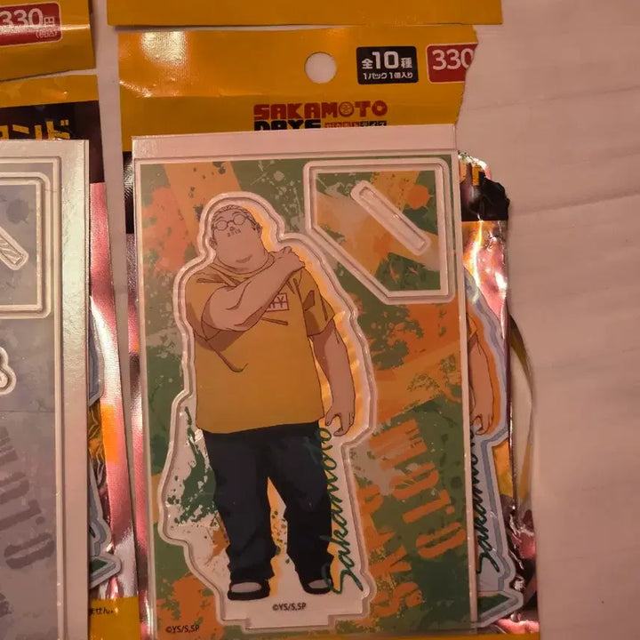 [BUNJANG] Daiso Sakamoto Days Acrylic Stand Taro Heisuke &amp; Loo / 일본 다이소 사카모토데이즈 빅아크릴 타로 헤이스케 루 가쿠