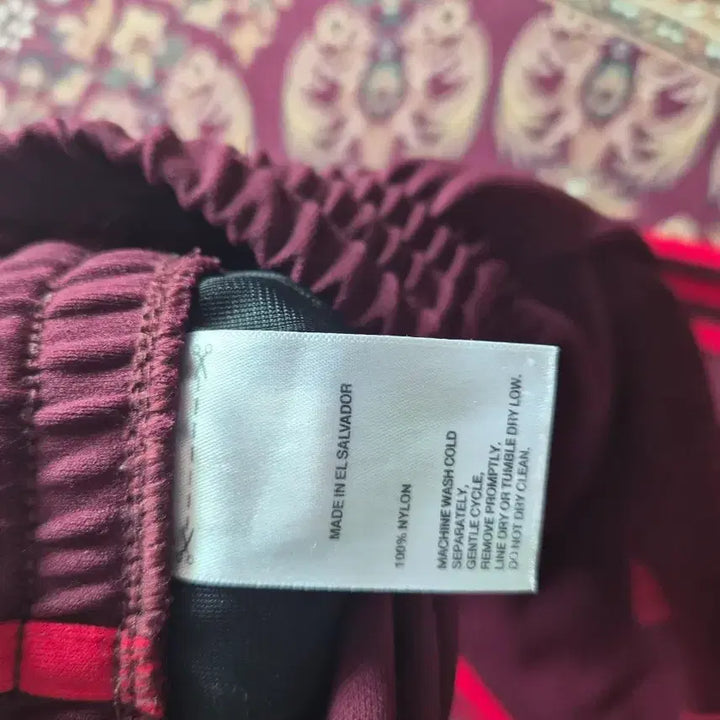 [BUNJANG] Adidas Yeezy Calabasas Pants Maroon XS / 아디다스 이지 칼라바사스 팬츠 마룬 XS