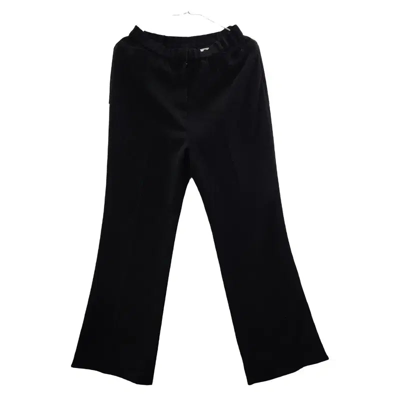 [BUNJANG] Vintage Casual Regular Banded Pants / 빈티지 캐주얼 레귤러 밴딩팬츠 블랙  MADE IN JAPAN
