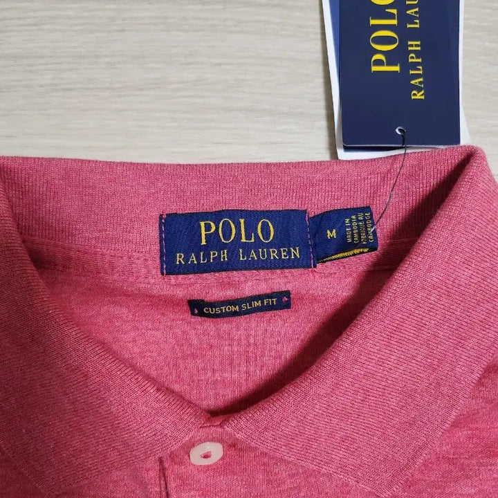 [BUNJANG] Polo Ralph Lauren Pink Polo Shirt / 폴로 랄프로렌 반팔 카라티 핑크L