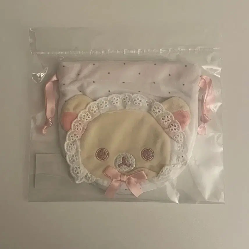 [SOLD OUT] 리락쿠마 코리락쿠마 Lafary 콜라보 파우치 베이비 아기 화장품 인형