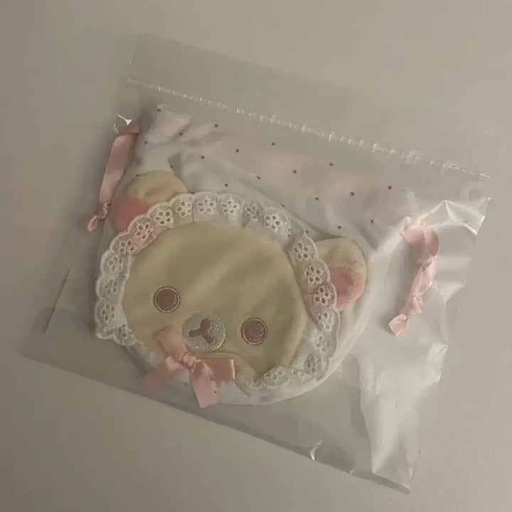 [SOLD OUT] 리락쿠마 코리락쿠마 Lafary 콜라보 파우치 베이비 아기 화장품 인형