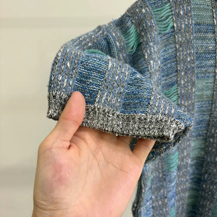 [BUNJANG] KEARNEY HOUSE Knit Short Sleeve Shirt / KEARNEY HOUSE (Made in Japan) 니트반팔