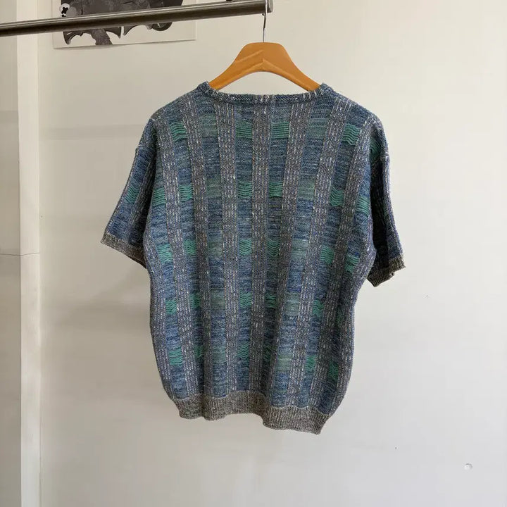 [BUNJANG] KEARNEY HOUSE Knit Short Sleeve Shirt / KEARNEY HOUSE (Made in Japan) 니트반팔