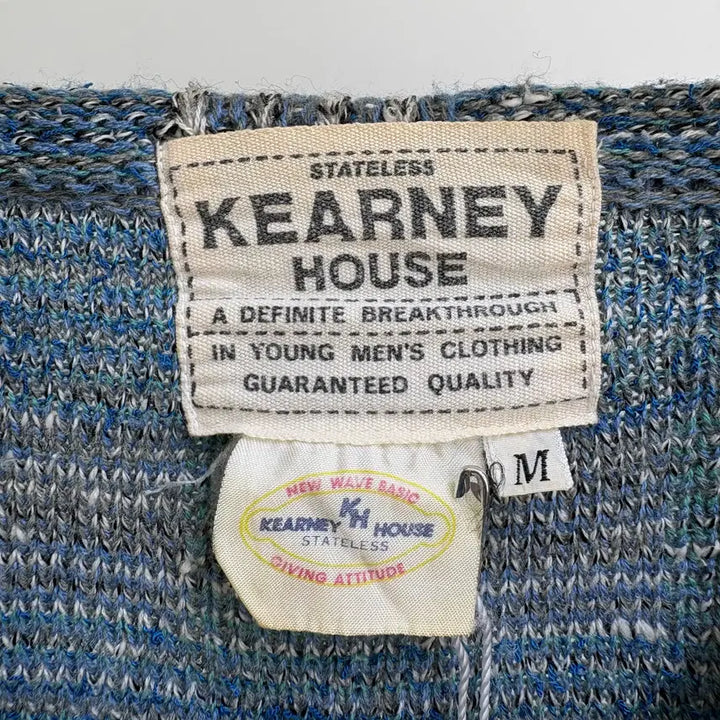 [BUNJANG] KEARNEY HOUSE Knit Short Sleeve Shirt / KEARNEY HOUSE (Made in Japan) 니트반팔