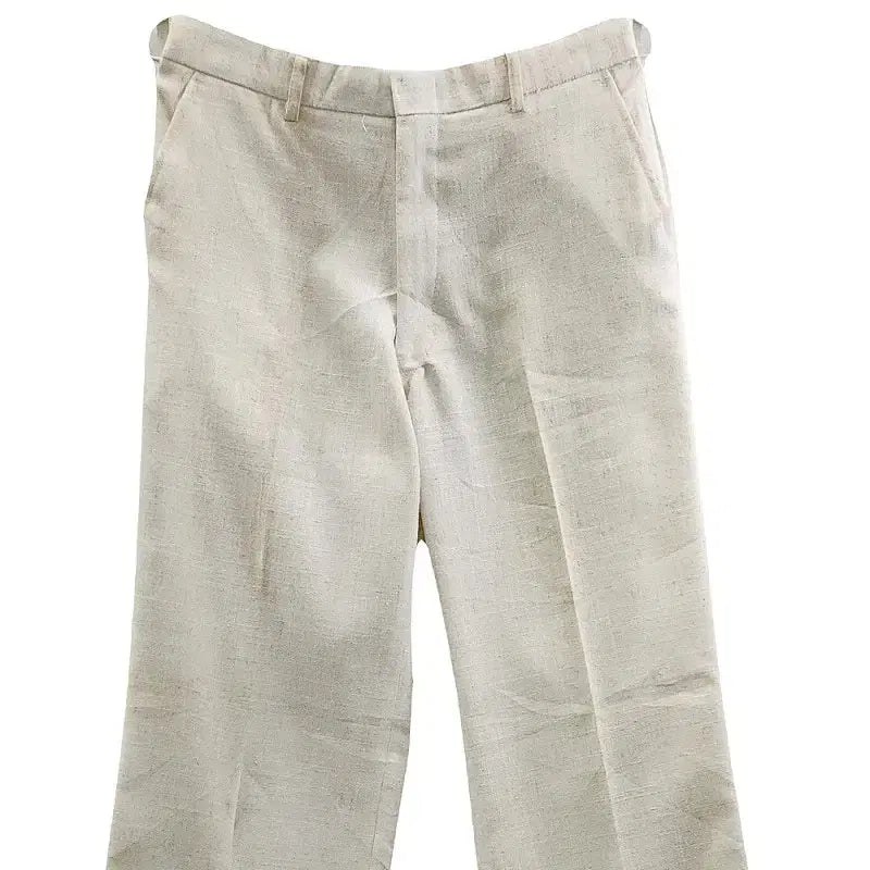 [BUNJANG] Vintage Linen Slacks Pants / 빈티지 클래식 올드머니 린넨슬랙스 팬츠  MADE IN JAPAN