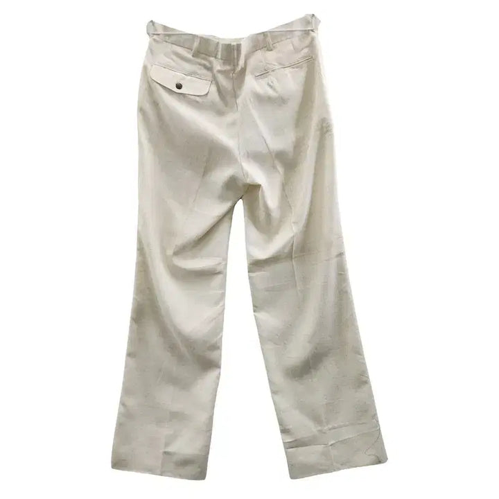 [BUNJANG] Vintage Linen Slacks Pants / 빈티지 클래식 올드머니 린넨슬랙스 팬츠  MADE IN JAPAN