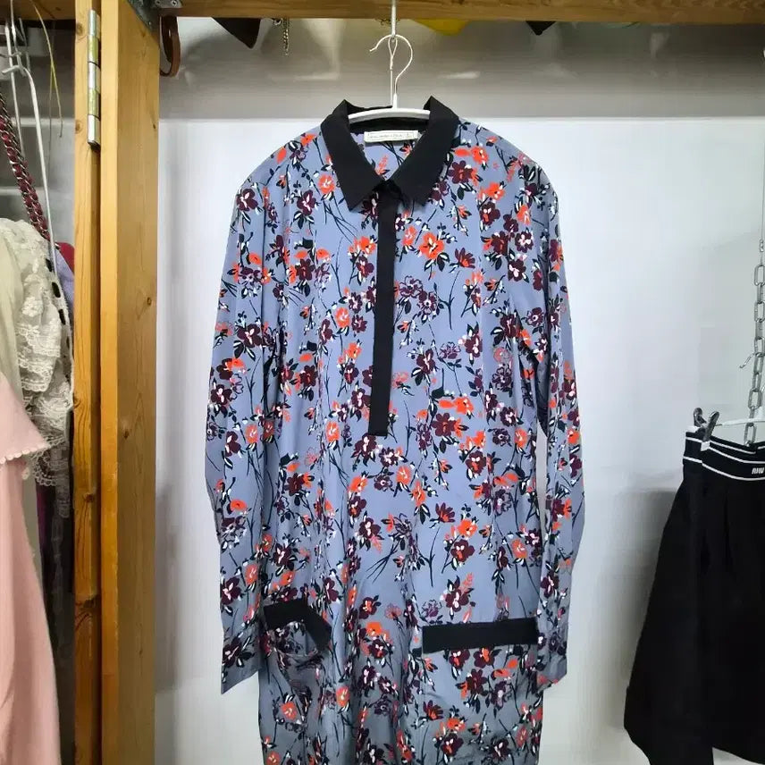 [SOLD OUT] 아베크롬비 쉬폰 플라워 원피스