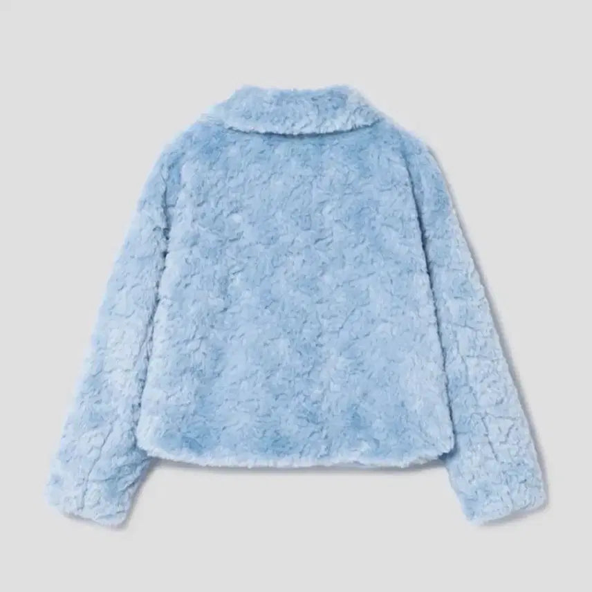 [BUNJANG] 8seconds Blue Faux Fur Jacket / 8seconds 에잇세컨즈 블루 퍼 자켓