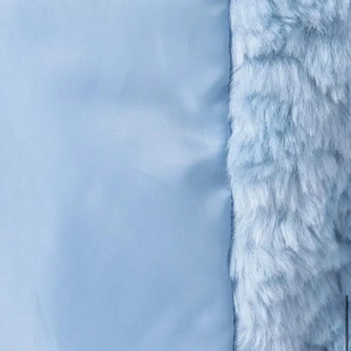 [BUNJANG] 8seconds Blue Faux Fur Jacket / 8seconds 에잇세컨즈 블루 퍼 자켓