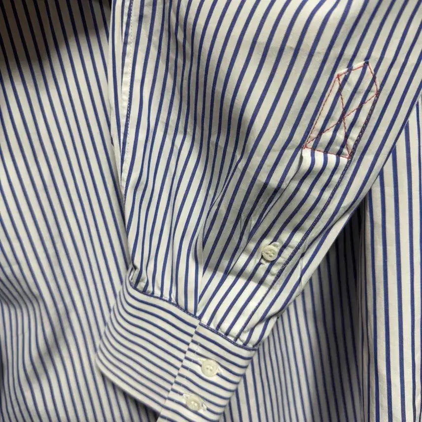 [BUNJANG] Brunello Cucinelli Silk Striped Shirt [XL] / 브루넬로 쿠치넬리 실크 스트라이프 셔츠 [XL] 판매