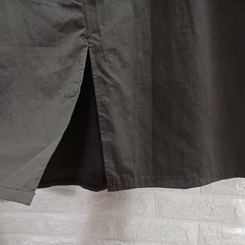 [BUNJANG] Charcoal Cotton Skirt / 차콜 면스커트