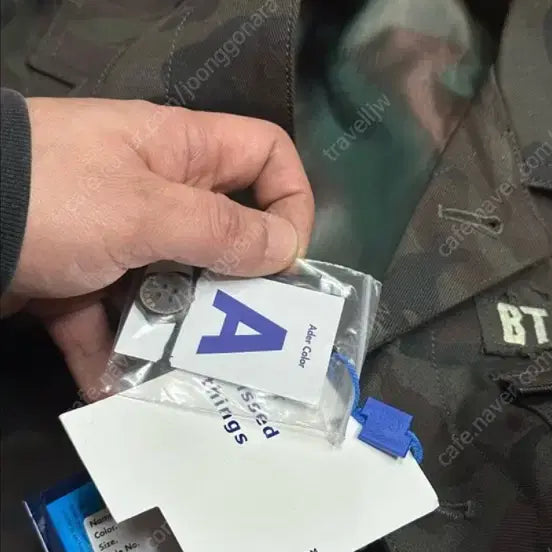 [BUNJANG] ADER Error Camo Military Jacket 100L / 아더에러 숏 카모 밀리터리 자켓 100L