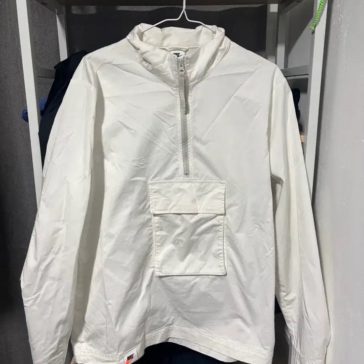 [BUNJANG] Nike White Anorak Windbreaker (Women&