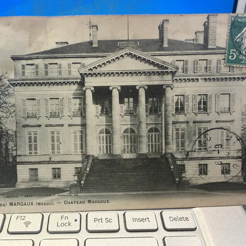 [BUNJANG] 1909 Château Margaux Bordeaux Medoc First Growth Winery Postcard / 1909년 - 프랑스 보르도 메독 - 1등급 와이너리 샤토 마고