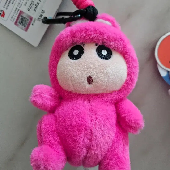 [BUNJANG] Crayon Shin-chan Shiro &amp; Waniyama Plush Keyring / 짱구 흰둥이, 짱구 와니야마 인형 키링(개별가)
