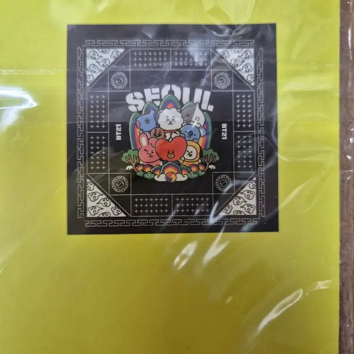 [BUNJANG] BT21 The City Edition Bandana (Seoul) / (미개봉)BT21 더 시티 에디션 반다나 서울