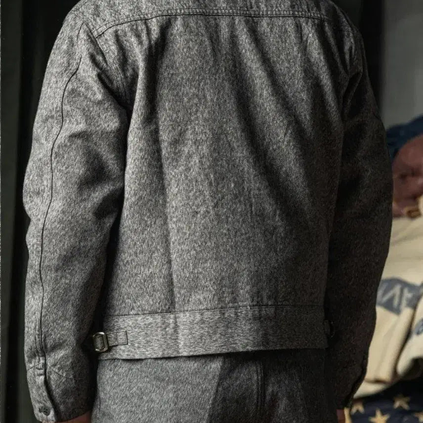 [BUNJANG] Bronson Kosack Salt &amp; Pepper Work Jacket M / 브론슨 코삭 솔트페퍼 워크자켓 M