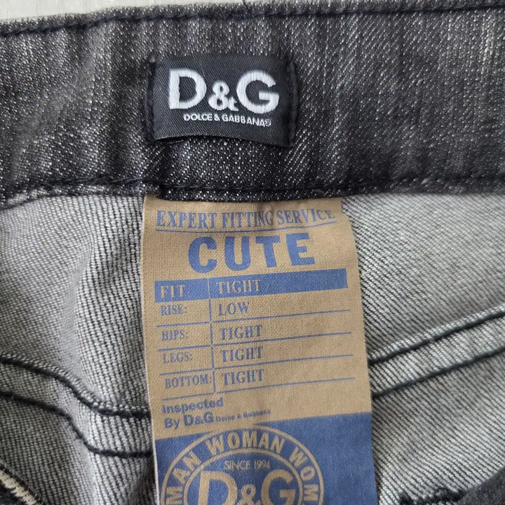 [BUNJANG] Dolce &amp; Gabbana Black Denim Pants / 돌체앤가바나 흑청 데님 팬츠 S사이즈