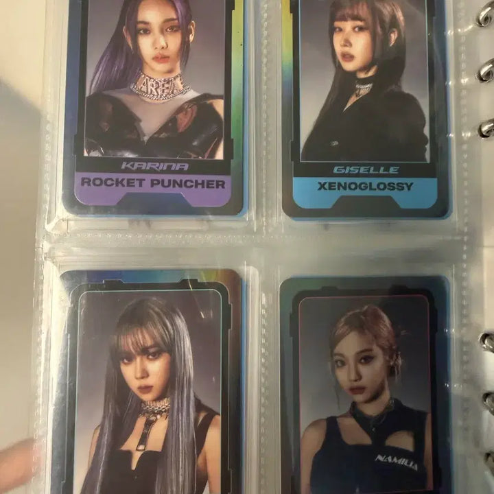 [BUNJANG] aespa Girls Photocard Full Set / [급전]에스파 걸스 앨범포카 풀세트로 판매합니다