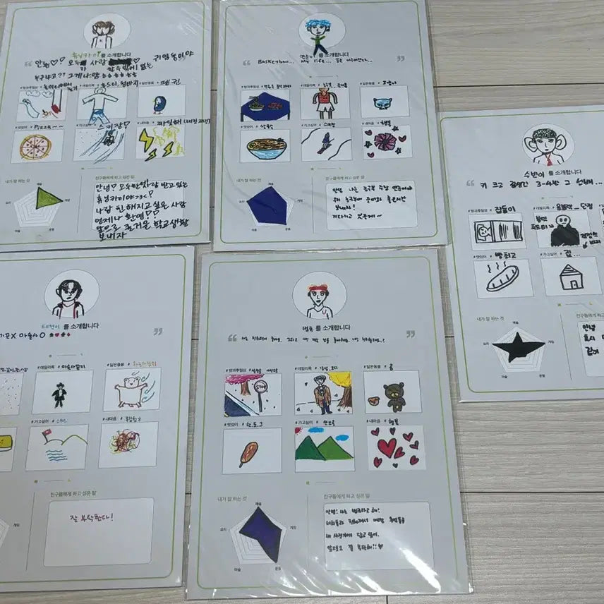[BUNJANG] TXT Yeonjun Soobin Beomgyu Taehyun Hueningkai Self Introduction Official Goods / TXT 투바투 자기소개서 공식 굿즈 연준 수빈 범규 태현 휴닝카이