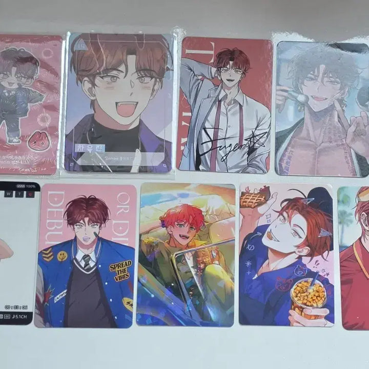 [BUNJANG] TESTAR Cha Yu Jin Official Photocard Bundle Set / 데못죽 차유진 공식 포카 포토카드 일괄