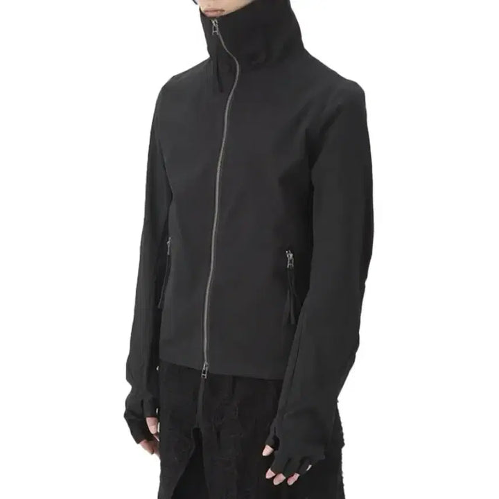 [BUNJANG] Troubled Waters 25SS Globe High Neck Double Zip-Up Jacket / 트러블드워터스 25ss 글로브 하이넥 더블집업 자켓