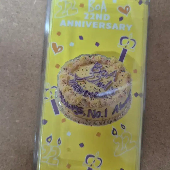 [BUNJANG] BoA 22nd Anniversary Cake Grip Talk / (미개봉)보아 22주년 기념 케이크 그립톡