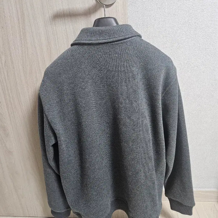 [BUNJANG] Lacoste Sweat Jumper Gray L / 라코스테 25fw 스웨트 점퍼 그레이 L 105