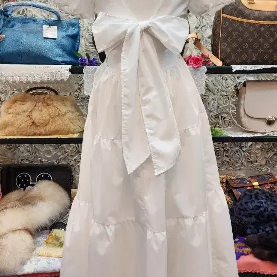 [BUNJANG] Basseureuk Tiered Long Dress / 바스락 티어드 롱원피스(FREE)