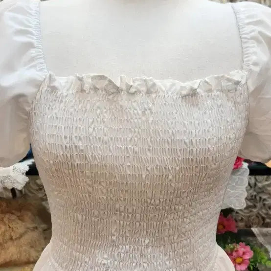 [BUNJANG] Basseureuk Tiered Long Dress / 바스락 티어드 롱원피스(FREE)
