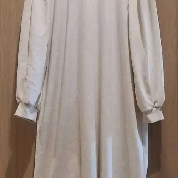 [BUNJANG] COX Oatmeal Cotton Long Dress / (새상품)예쁜 COX 면 롱원피스(오트밀/77~88)