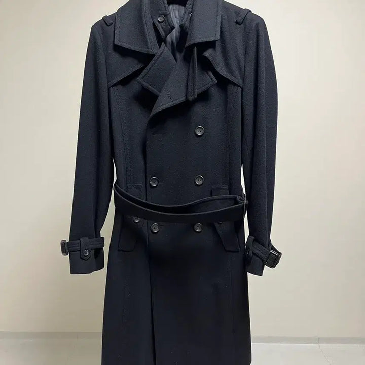 [BUNJANG] Wooyoungmi Solid Homme Double Coat / 우영미 솔리드 옴므 더블 코트