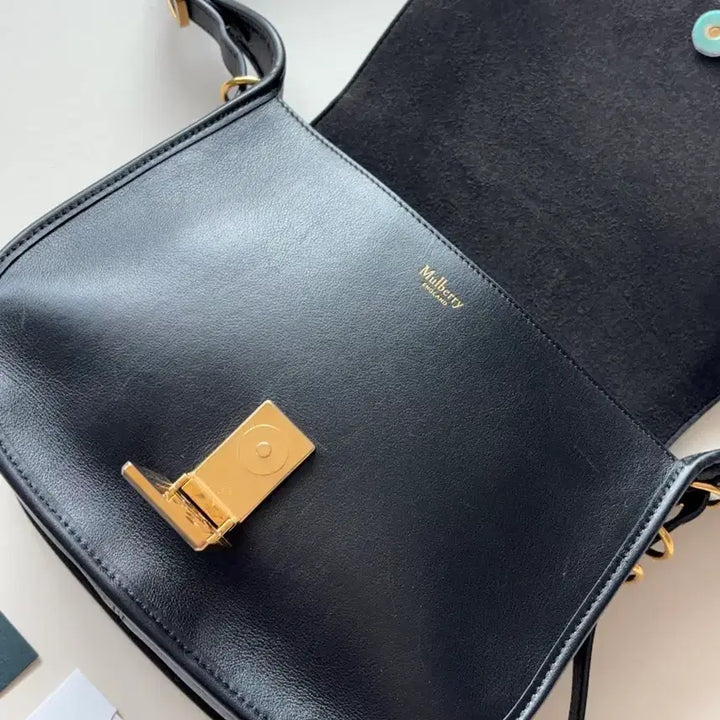 [BUNJANG] Mulberry Sadie Satchel Bag / 멀버리 실키 카프 세이디 사첼 블랙
