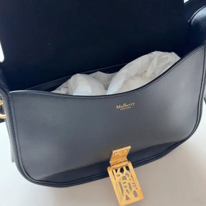 [BUNJANG] Mulberry Sadie Satchel Bag / 멀버리 실키 카프 세이디 사첼 블랙