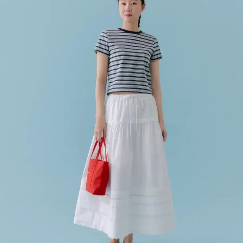 [BUNJANG] Depound Bending Skirt F Size / 드파운드 밴딩 스커트 F사이즈