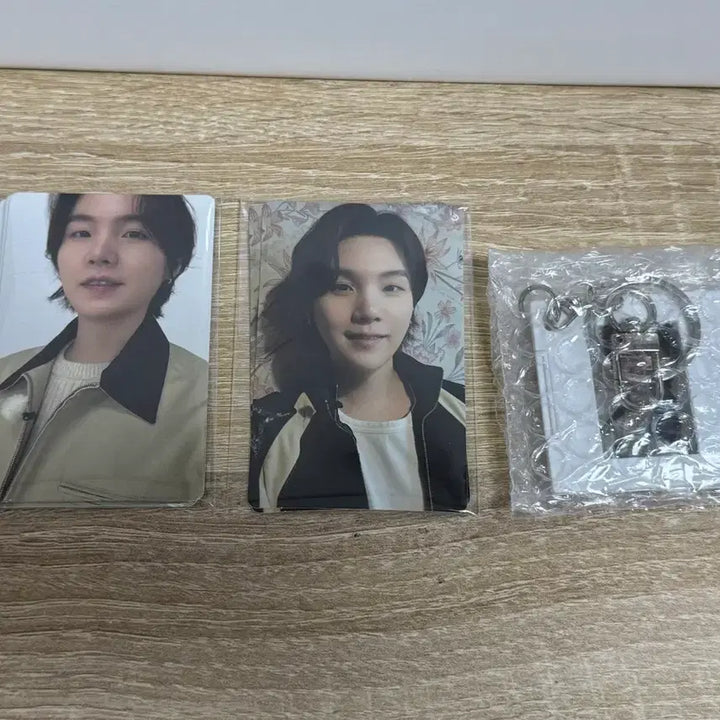 [BUNJANG] BTS Arirang Weverse POB Suga Set / 방탄 아리랑 위버스 특전 슈가 (A+B+필름키링)