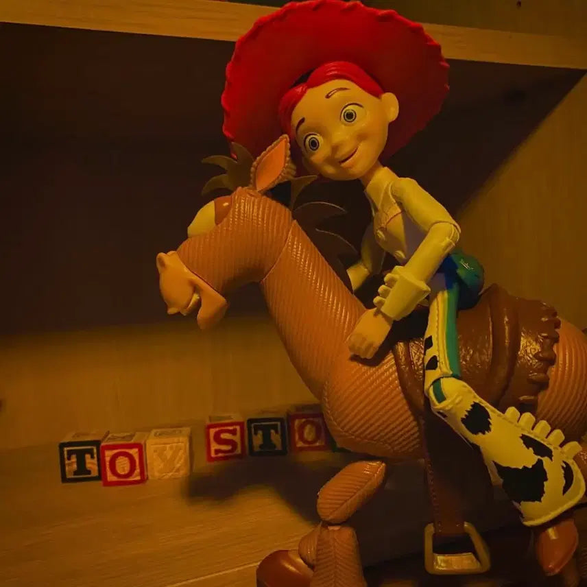 [BUNJANG] Mattel Toy Story Jessie &amp; Bullseye Figure / 마텔 제시&amp;불스아이