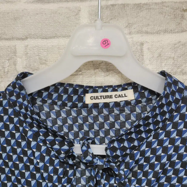 [BUNJANG] Patterned Blouse / ㄹ61 패턴 블라우스 F