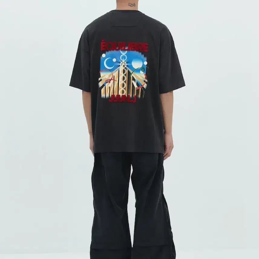 [BUNJANG] Juun.J Graphic Print T-shirt / 25FW 준지 juun.j 그래픽 프린트 티셔츠 애쉬