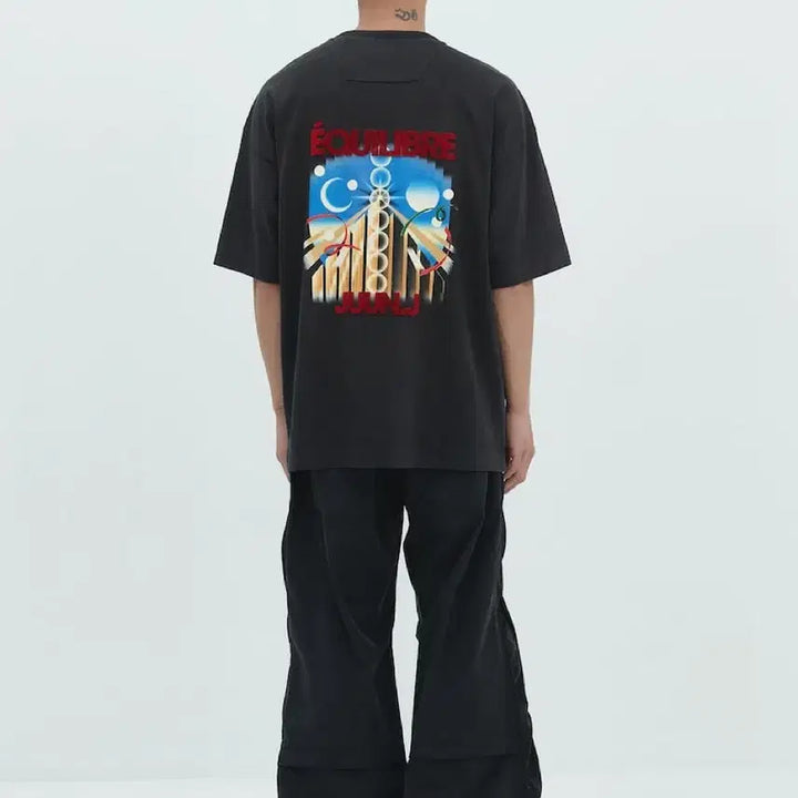 [BUNJANG] Juun.J Graphic Print T-shirt / 25FW 준지 juun.j 그래픽 프린트 티셔츠 애쉬