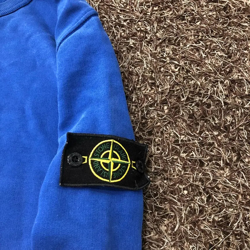 [BUNJANG] Stone Island Blue Sweatshirt / M 스톤아일랜드 블루 맨투맨