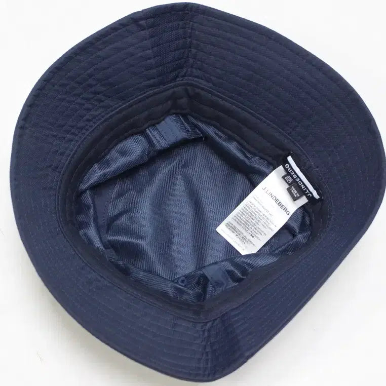 [BUNJANG] J.LINDEBERG Navy Polyester Bucket Hat (One Size, 57cm) / 제이린드버그 57적당 춘하용 페도라 버킷햇 모자 세탁완료