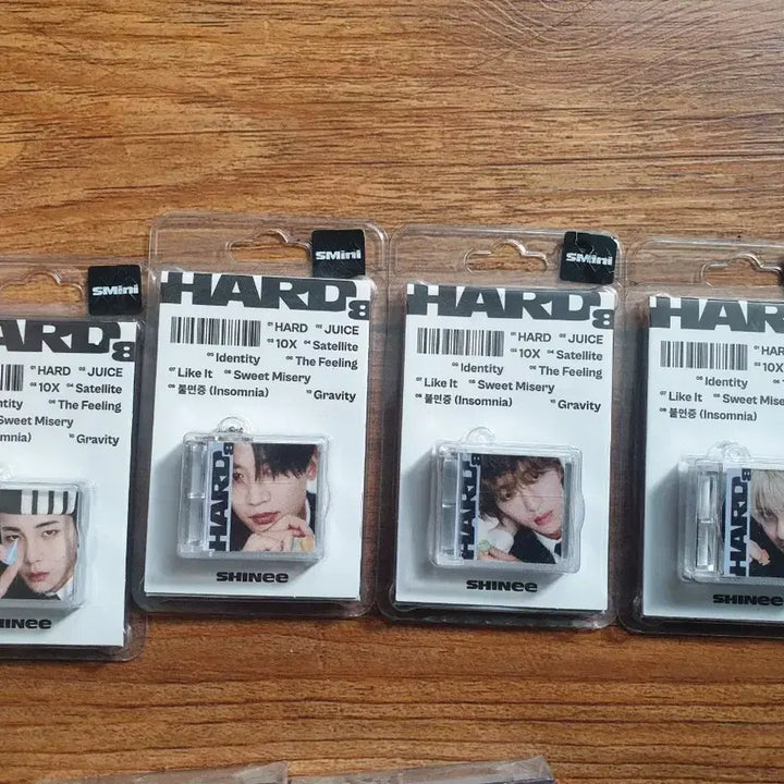 [BUNJANG] SHINee Hard Keyring Bundle Set / 샤이니 hard 키링 개봉 일괄가격