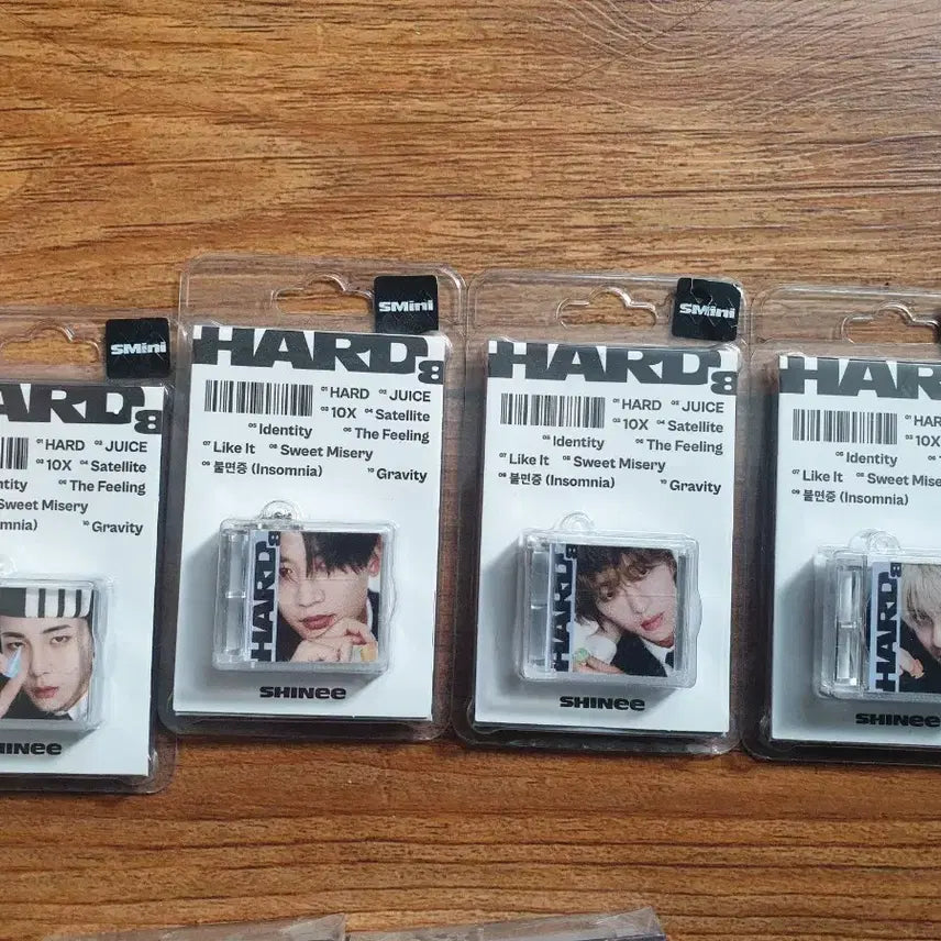[BUNJANG] SHINee Hard Keyring Bundle Set / 샤이니 hard 키링 개봉 일괄가격