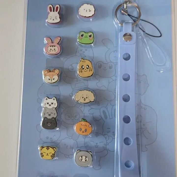 [BUNJANG] Seventeen Mini-Teen Lightstick Strap and Parts Set / 미니틴 응원봉 스트랩,파츠 세트 미개봉